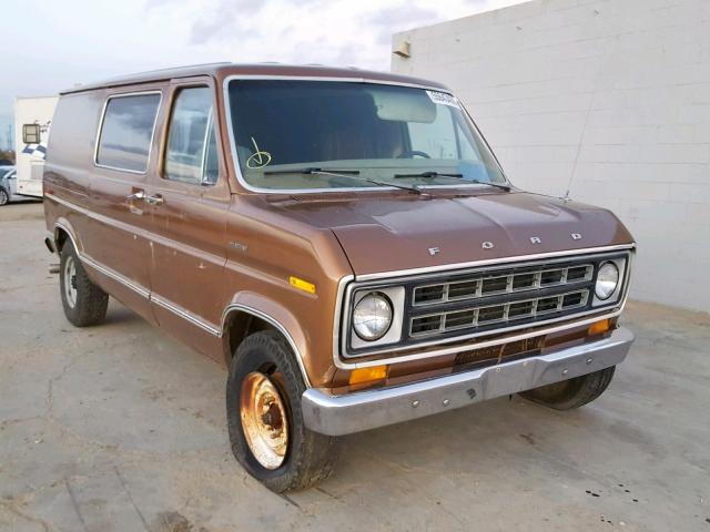 E24HHBC2970 - 1978 FORD ECONO E250 GOLD photo 1