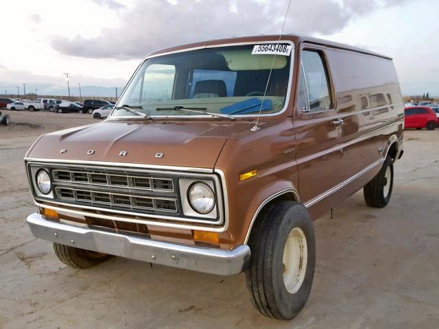 E24HHBC2970 - 1978 FORD ECONO E250 GOLD photo 2