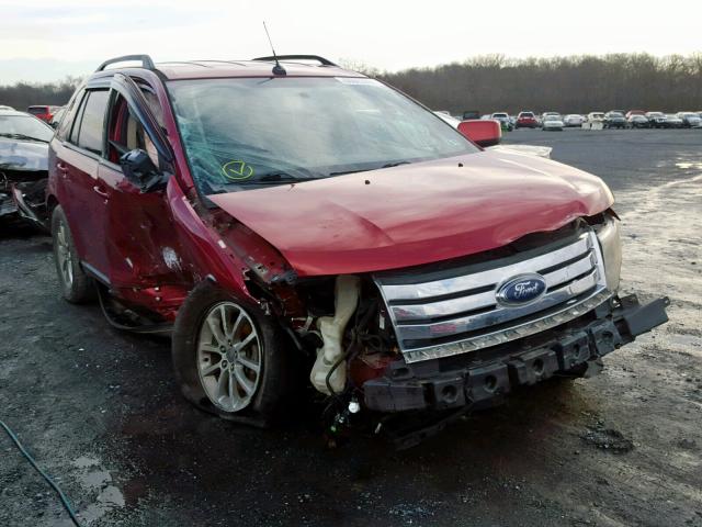 2FMDK48C07BA90272 - 2007 FORD EDGE SEL RED photo 1