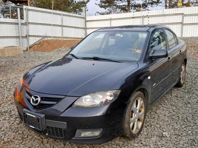 JM1BK323881836110 - 2008 MAZDA 3 S GRAY photo 2