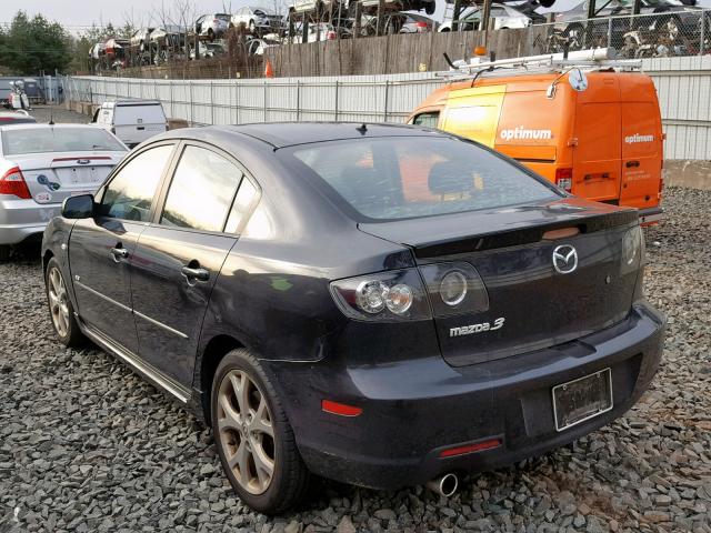 JM1BK323881836110 - 2008 MAZDA 3 S GRAY photo 3