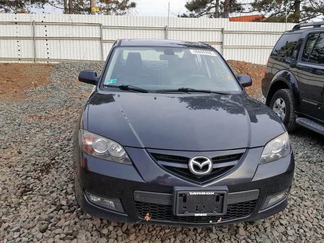 JM1BK323881836110 - 2008 MAZDA 3 S GRAY photo 9