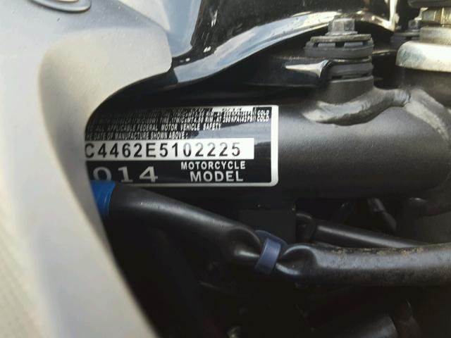 MLHPC4462E5102225 - 2014 HONDA CBR500 R BLACK photo 10