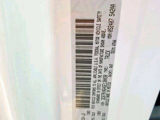 3C6TRVAG4GE130030 - 2016 RAM PROMASTER 白色 照片 10