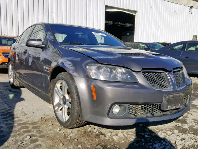 6G2ER57799L209655 - 2009 PONTIAC G8 GRAY photo 1