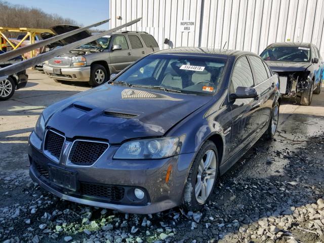 6G2ER57799L209655 - 2009 PONTIAC G8 GRAY photo 2