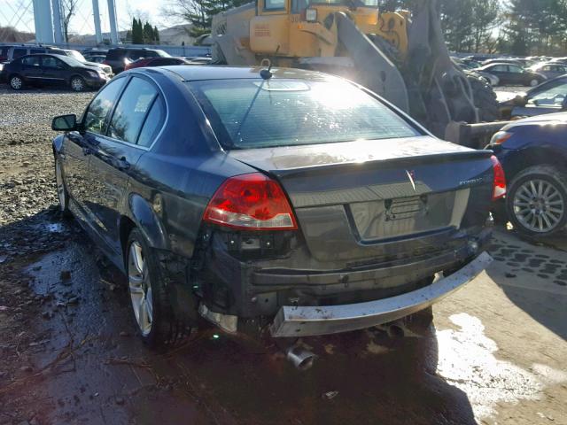 6G2ER57799L209655 - 2009 PONTIAC G8 GRAY photo 3