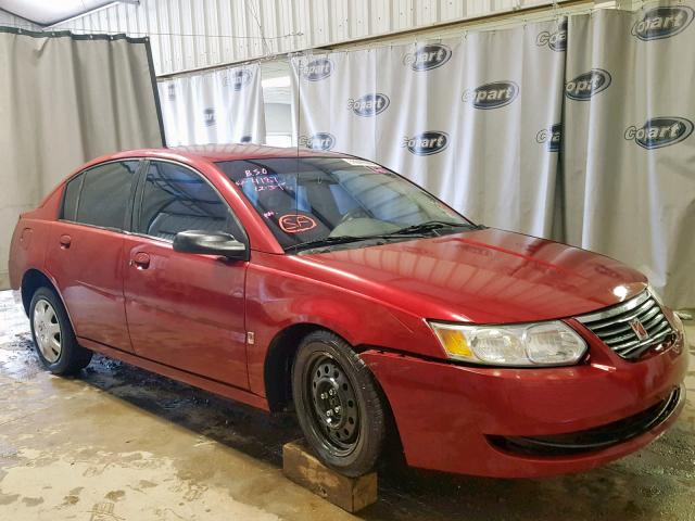 1G8AJ55F56Z134187 - 2006 SATURN ION LEVEL RED photo 1