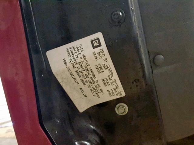 1G8AJ55F56Z134187 - 2006 SATURN ION LEVEL RED photo 10