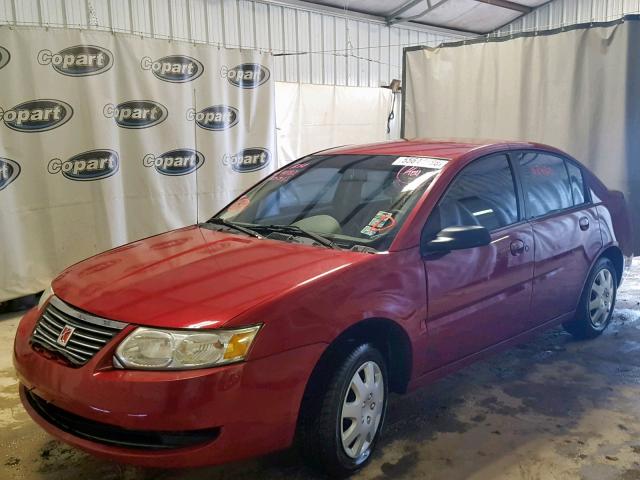 1G8AJ55F56Z134187 - 2006 SATURN ION LEVEL RED photo 2