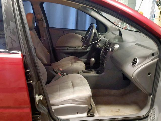 1G8AJ55F56Z134187 - 2006 SATURN ION LEVEL RED photo 5