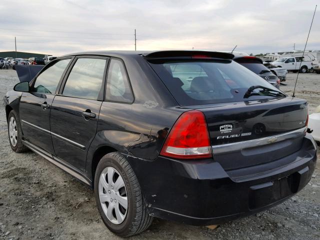 1G1ZT61886F118236 - 2006 CHEVROLET MALIBU MAX შავი ფოტო 3