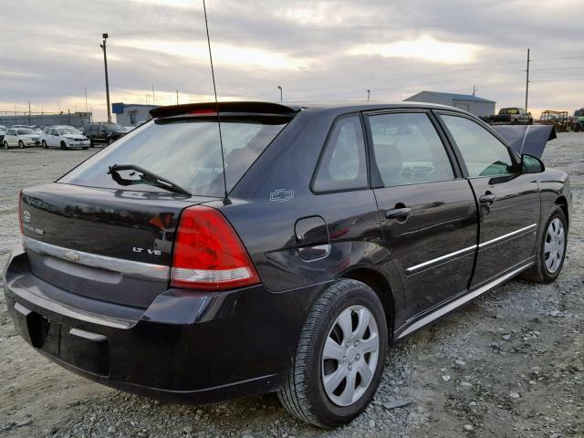 1G1ZT61886F118236 - 2006 CHEVROLET MALIBU MAX შავი ფოტო 4