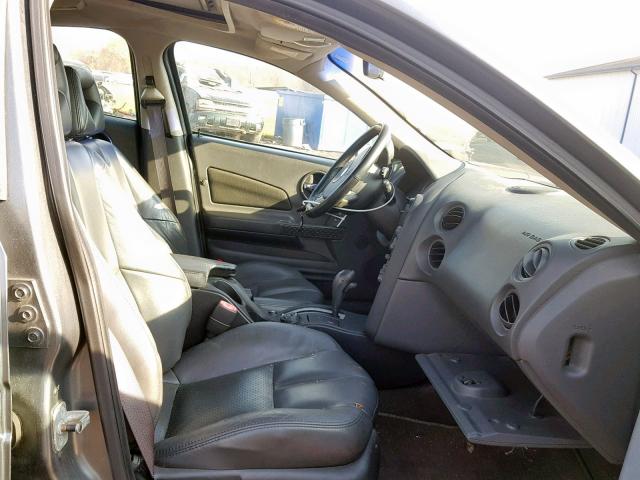 2G2WS522441369586 - 2004 PONTIAC GRAND PRIX GRAY photo 5