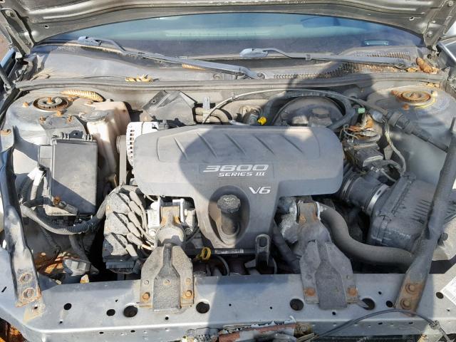 2G2WS522441369586 - 2004 PONTIAC GRAND PRIX GRAY photo 7