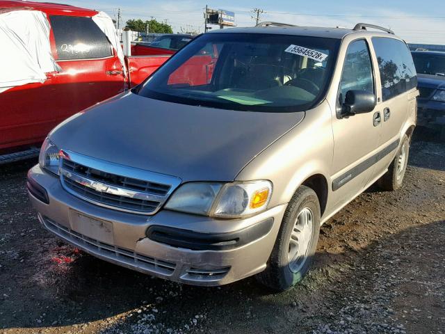 1GNDU03E14D121395 - 2004 CHEVROLET VENTURE GOLD photo 2