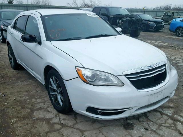 1C3CCBCG5EN136051 - 2014 CHRYSLER 200 LIMITE WHITE photo 1