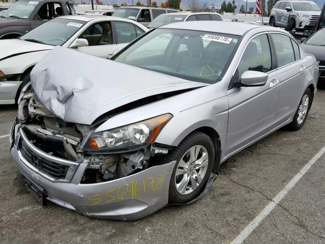 1HGCP264X8A136383 - 2008 HONDA ACCORD LXP SILVER photo 2