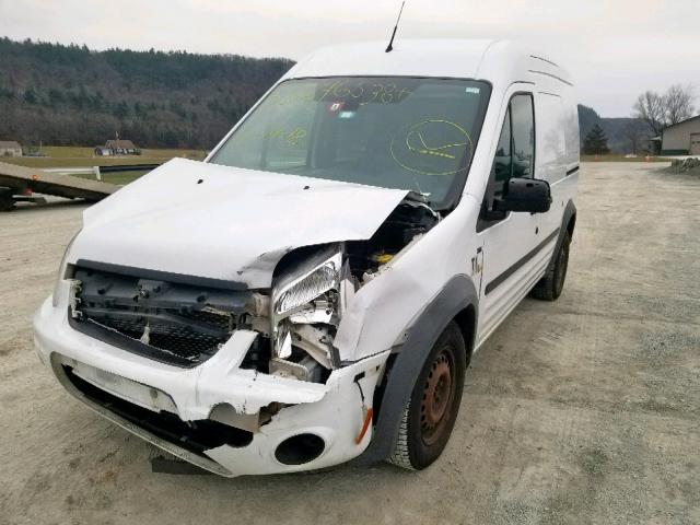 NM0LS7BN9DT136363 - 2013 FORD TRANSIT CO WHITE photo 2