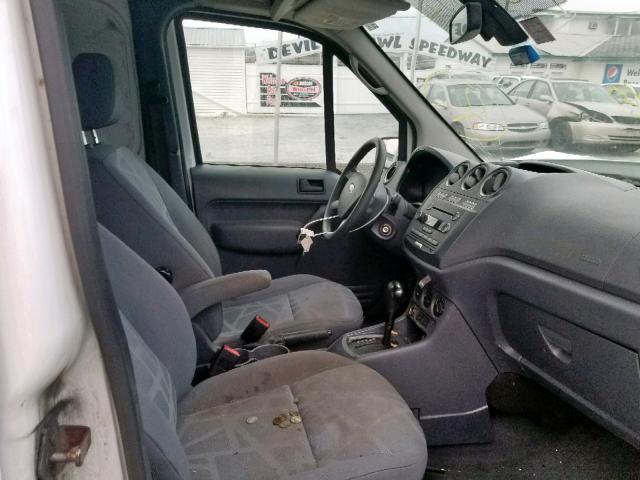 NM0LS7BN9DT136363 - 2013 FORD TRANSIT CO WHITE photo 5