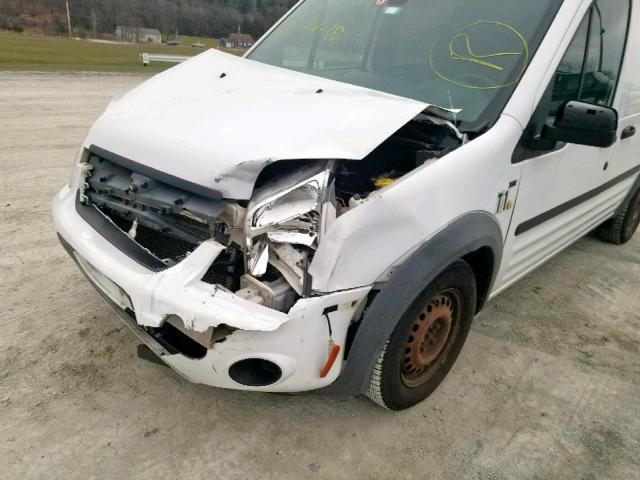 NM0LS7BN9DT136363 - 2013 FORD TRANSIT CO WHITE photo 9