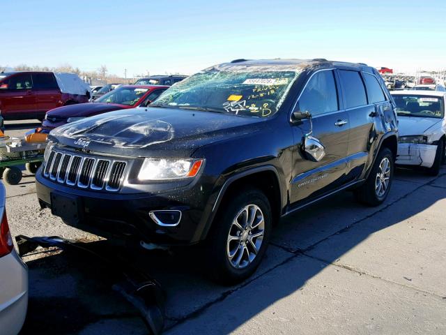 1C4RJFBG9EC498366 - 2014 JEEP GRAND CHER BLACK photo 2