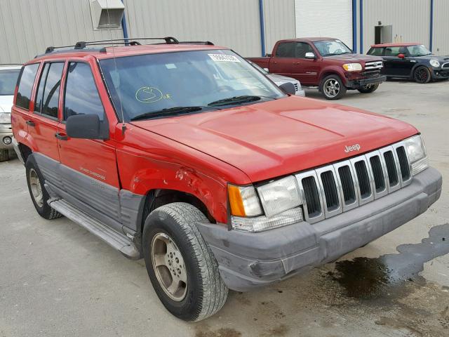 1J4FX58S7TC398152 - 1996 JEEP GRAND CHER RED photo 1