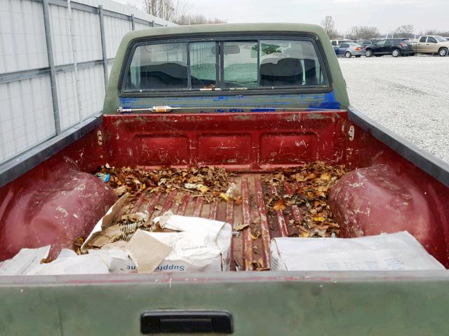 JT4RN01P4M0021346 - 1991 TOYOTA PICKUP 1/2 GREEN photo 6