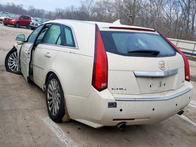 1G6DL8EV3A0145310 - 2010 CADILLAC CTS PERFOR CREAM photo 3