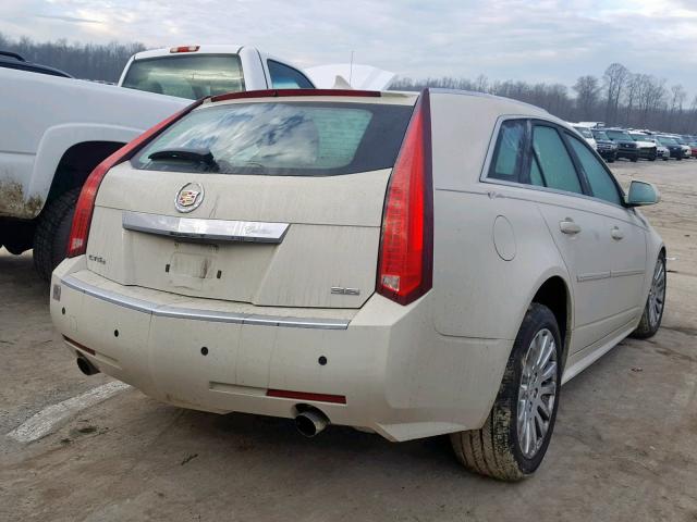 1G6DL8EV3A0145310 - 2010 CADILLAC CTS PERFOR CREAM photo 4