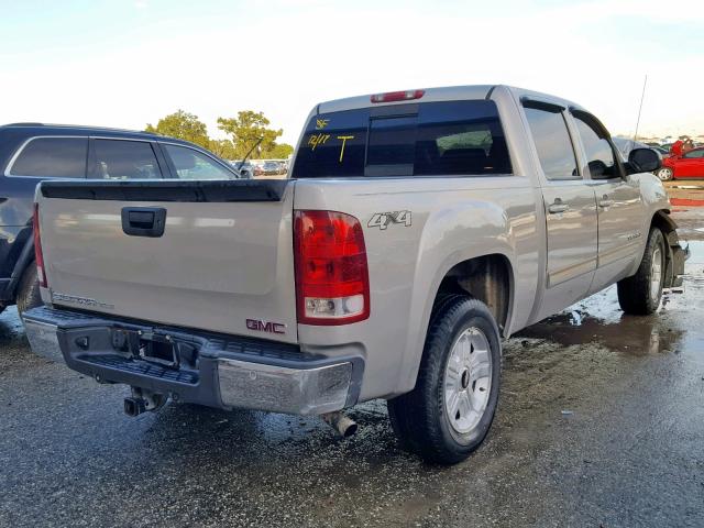 2GTEK13MX71505322 - 2007 GMC NEW SIERRA SILVER photo 4