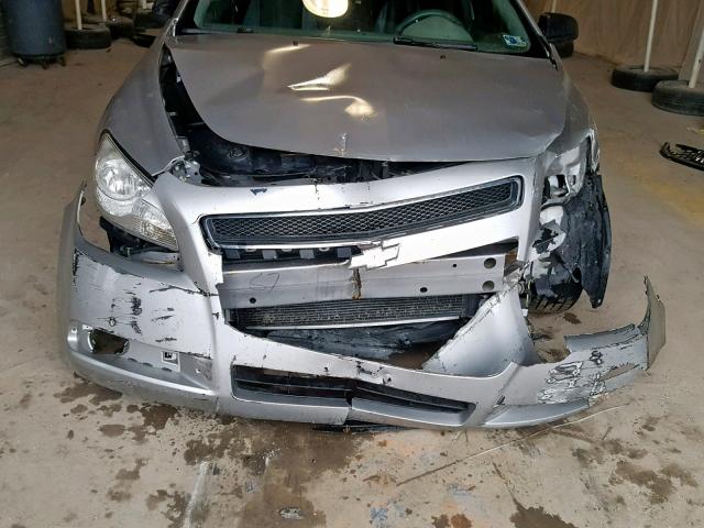 1G1ZG57B48F180348 - 2008 CHEVROLET MALIBU LS SILVER photo 9