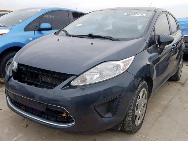 3FADP4EJ6BM174540 - 2011 FORD FIESTA SE CHARCOAL photo 2