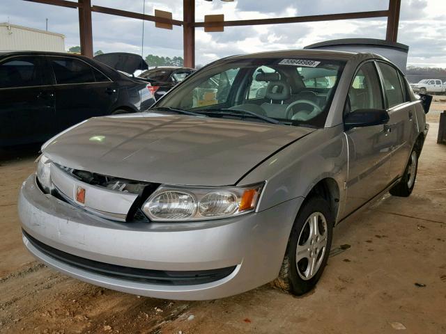 1G8AG52FX3Z145586 - 2003 SATURN ION LEVEL SILVER photo 2