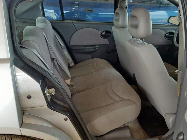 1G8AG52FX3Z145586 - 2003 SATURN ION LEVEL SILVER photo 6