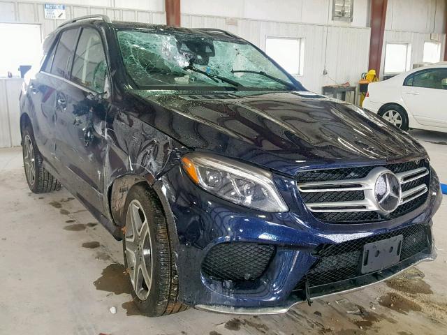 4JGDA5HB5JB154867 - 2018 MERCEDES-BENZ GLE 350 4M BLACK photo 1