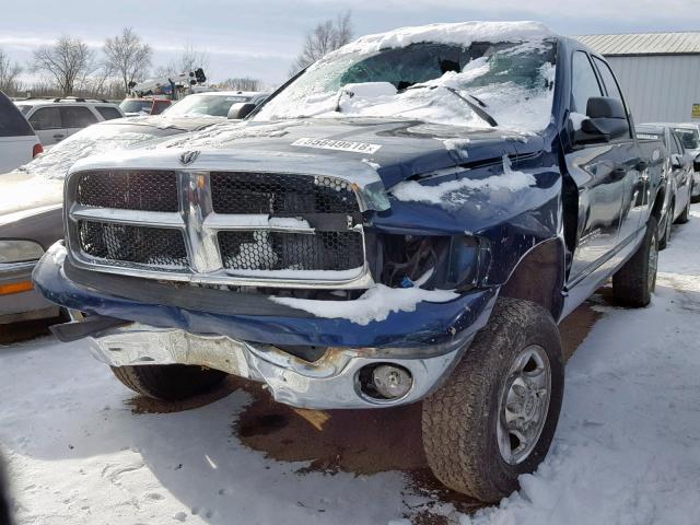 3D7LU38C94G228040 - 2004 DODGE RAM 3500 S BLUE photo 2