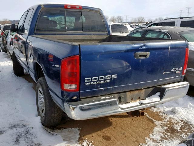 3D7LU38C94G228040 - 2004 DODGE RAM 3500 S BLUE photo 3