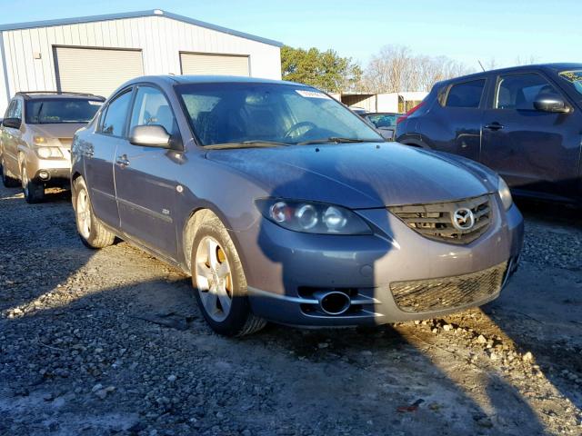 JM1BK123851245291 - 2005 MAZDA 3 S GRAY photo 1