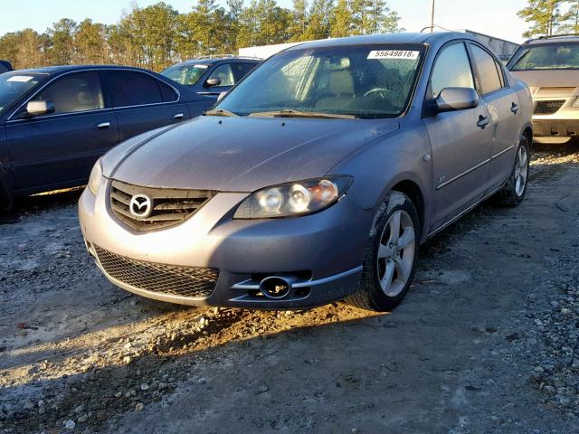 JM1BK123851245291 - 2005 MAZDA 3 S GRAY photo 2