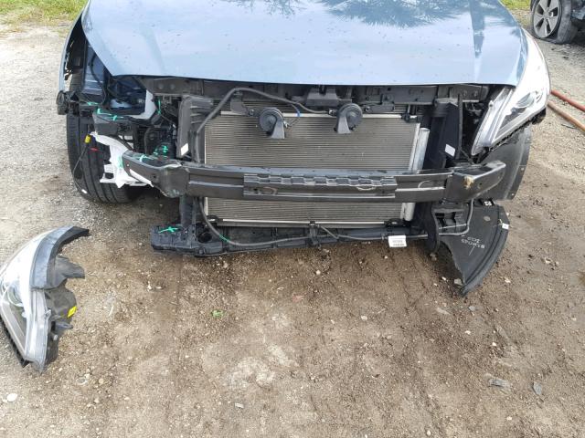 5NPE34AF1HH447667 - 2017 HYUNDAI SONATA SPO BLUE photo 9