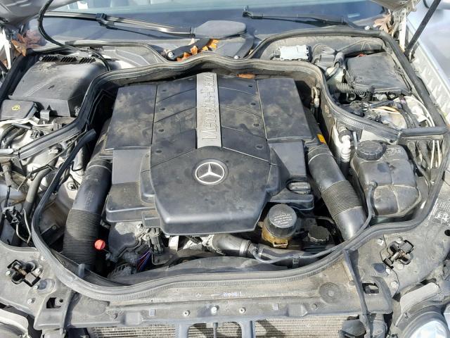 WDBUF83J25X167248 - 2005 MERCEDES-BENZ E 500 4MAT SILVER photo 7