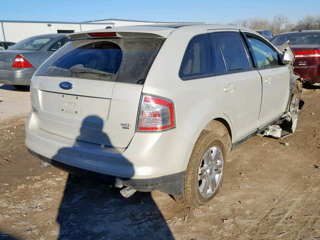 2FMDK49C07BB65213 - 2007 FORD EDGE SEL P BEIGE photo 4