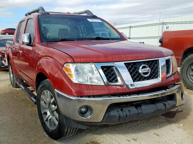 1N6AD0ER2AC423997 - 2010 NISSAN FRONTIER C RED photo 1