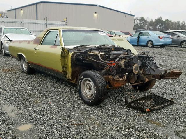 136801B161717 - 1971 CHEVROLET EL CAMINO GREEN photo 1