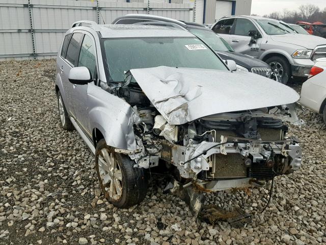 JA4LT31W58Z011117 - 2008 MITSUBISHI OUTLANDER SILVER photo 1