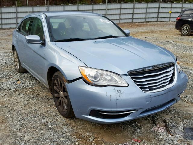 1C3CCBBB5CN301437 - 2012 CHRYSLER 200 TOURIN BLUE photo 1