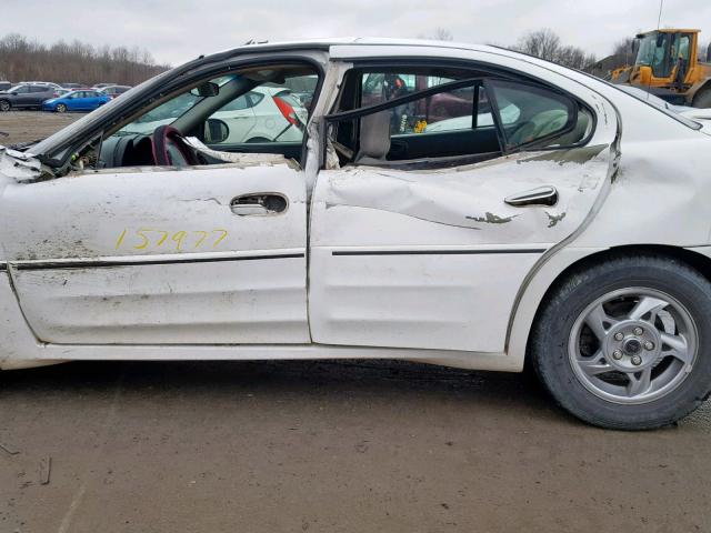 1G2NW52E73C138443 - 2003 PONTIAC GRAND AM G WHITE photo 9