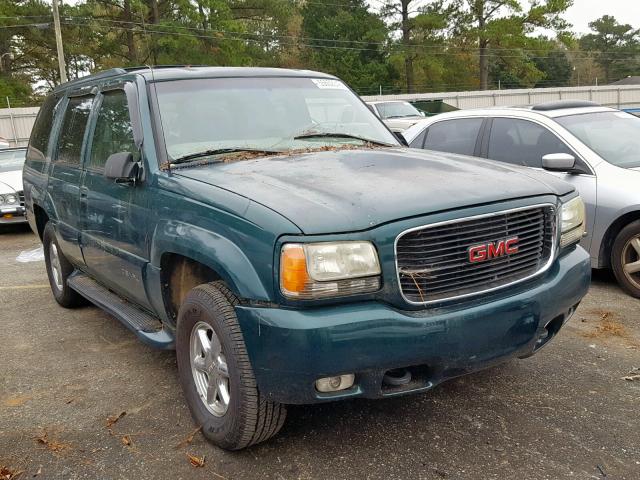 1GKEK63R6YR200373 - 2000 GMC DENALI GREEN photo 1