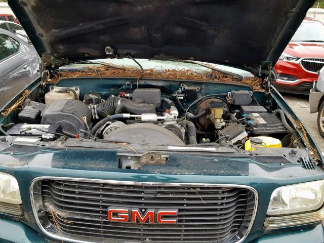 1GKEK63R6YR200373 - 2000 GMC DENALI GREEN photo 7